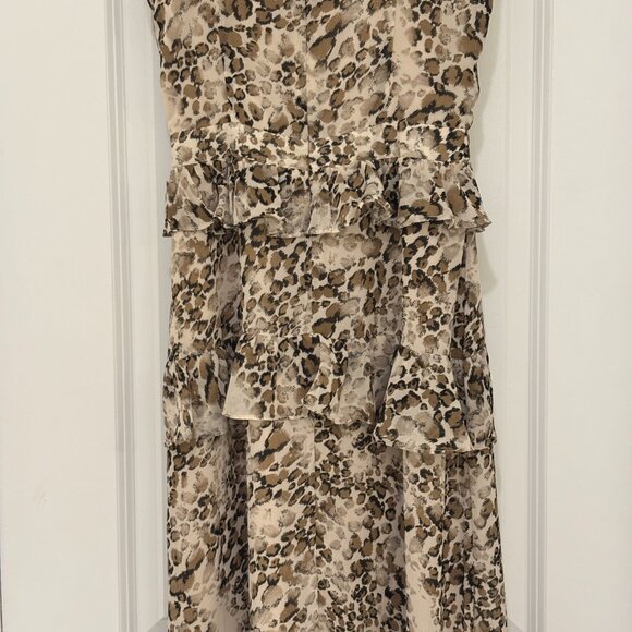 Bardot Briana Keyhole front cocktail dress - beige - Picture 5 of 7